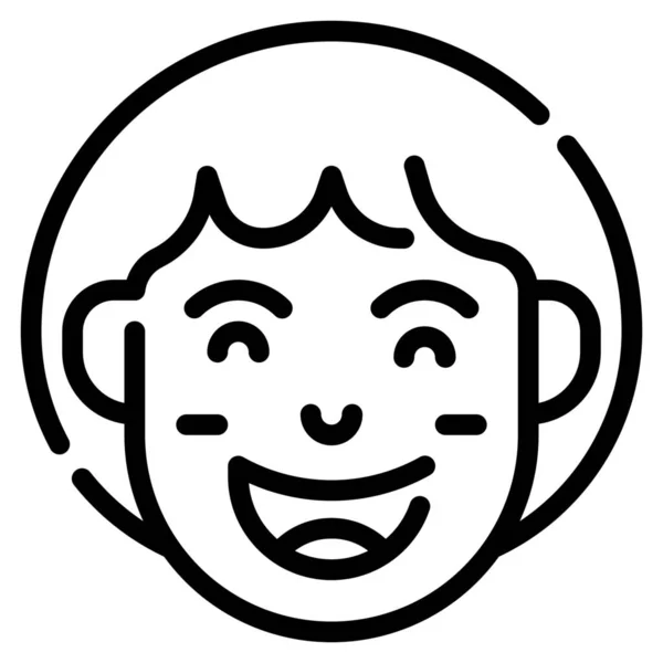 Emoticones Emoji Icono Emoción — Vector de stock