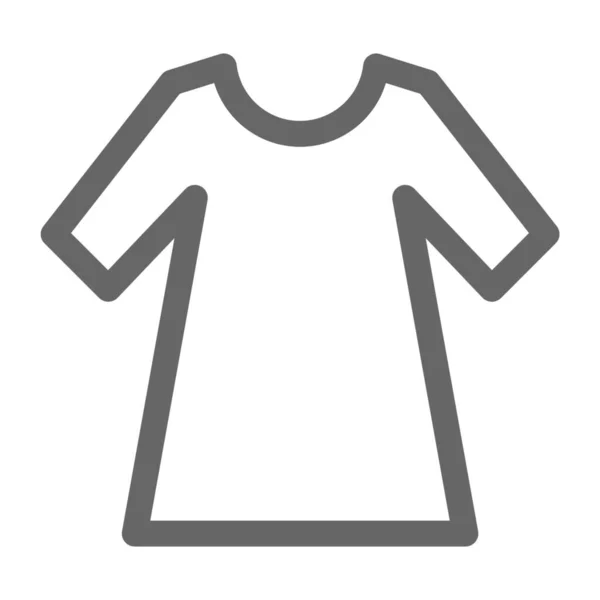 Kleding Kleding Kleding Pictogram Omtrek Stijl — Stockvector