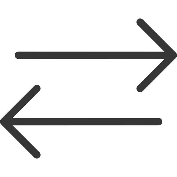 Arrow Arrows Direction Icon Outline Style Stock Vector by ©iconfinder ...