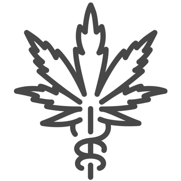 Cannabidiol Cannabis Cbd Icon Ziekenhuizen Gezondheidszorg Categorie — Stockvector