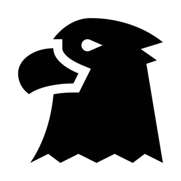 Juli Tier Vogel Symbol — Stockvektor