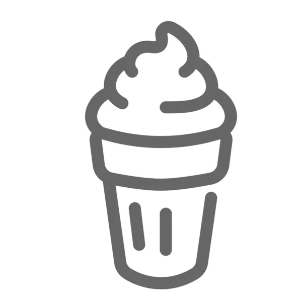 Ikona Příchutě Jogurtu — Stockový vektor