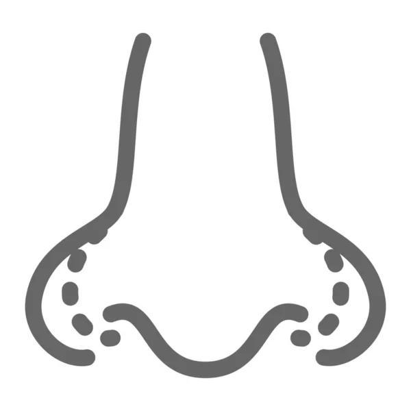 Ikona Řezné Operace Nosu — Stockový vektor