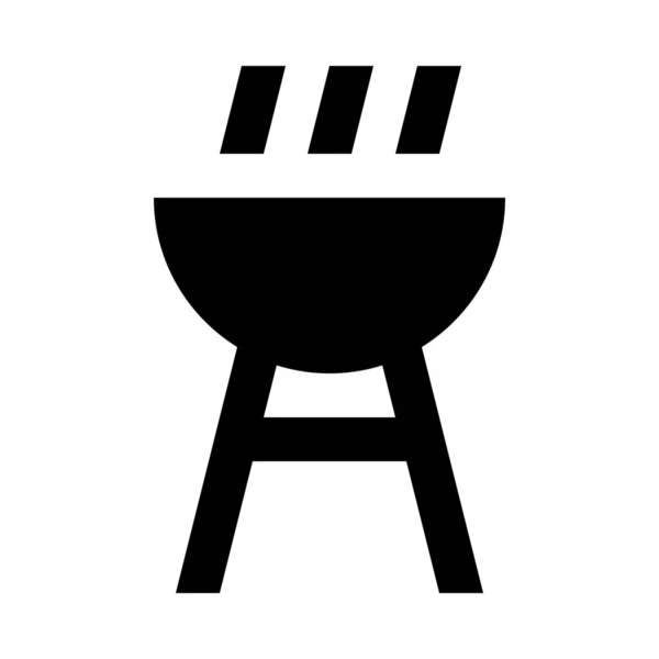 Barbecue Icona Barbecue Barbecue — Vettoriale Stock