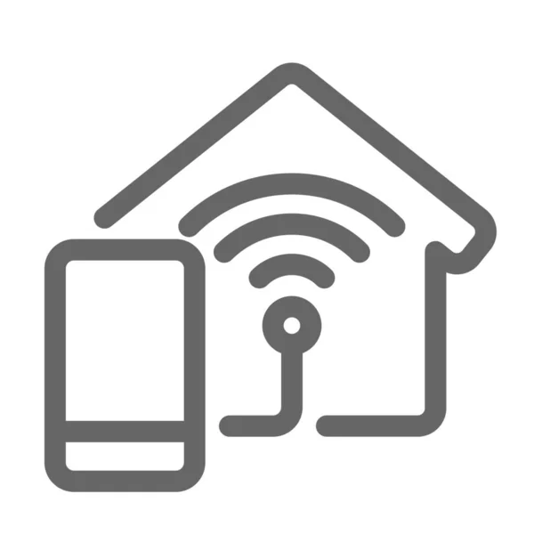 App Home Mobile Icon — Stock Vector