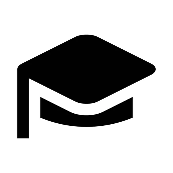 Academic Academic Cap Cap Icon — Stock Vector