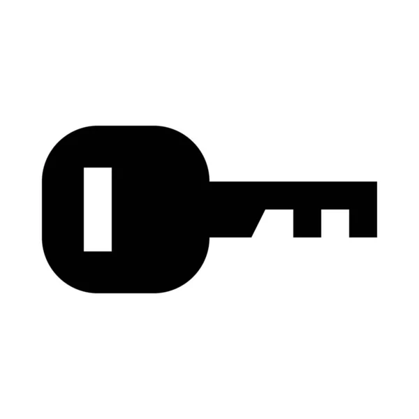 Ikona Zámku Klíče — Stockový vektor