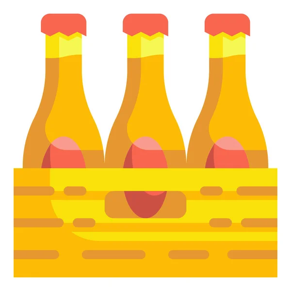 Ikona Napojów Alkoholowych — Wektor stockowy
