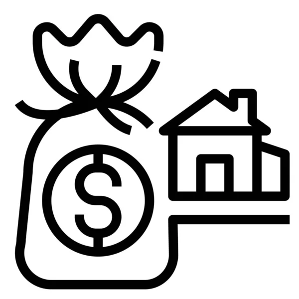 Buy Home House Icon Outline Style — Stock Vector