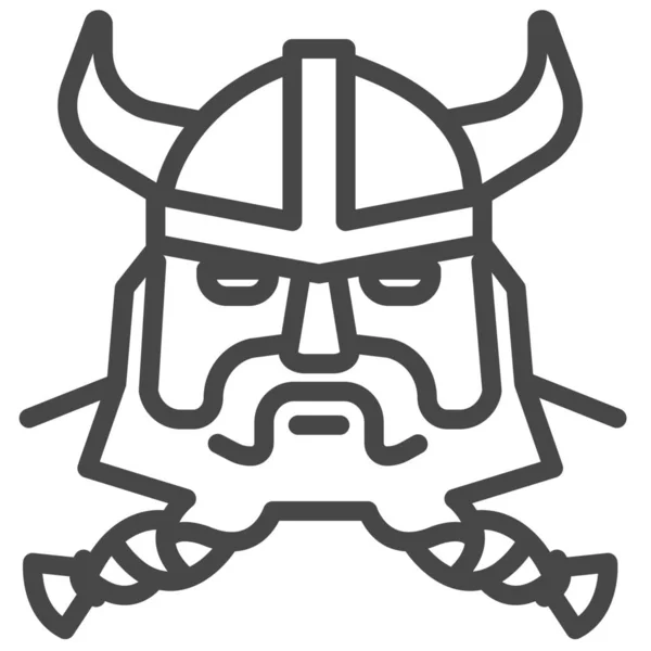 Скандинавская Икона Стиле Абрис — стоковый вектор