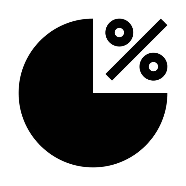 Wirtschaftsdiagramm Symbol — Stockvektor