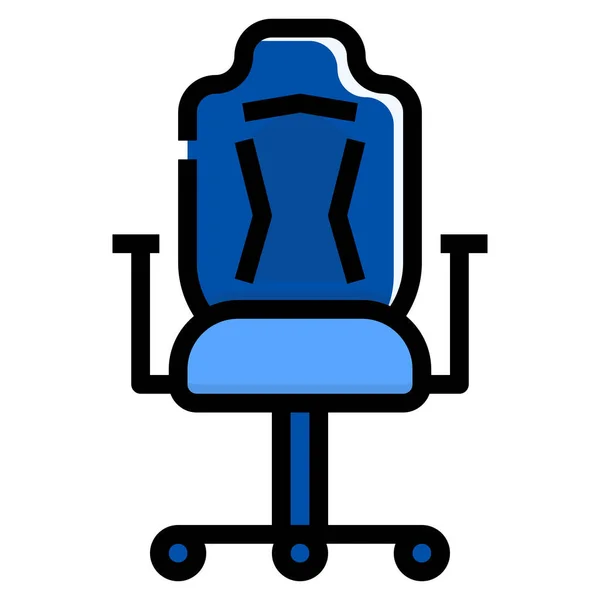 Chair Furniture Health Icon — Stock Vector