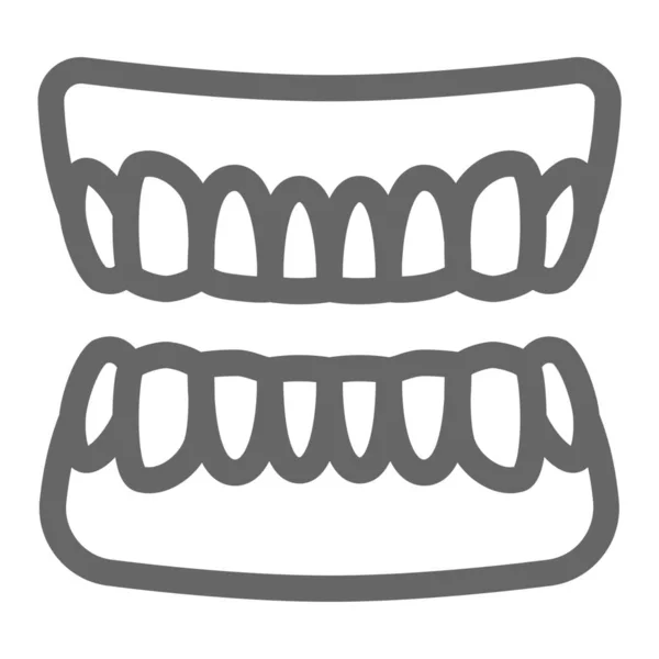 Tandheelkundige Tandvlees Pictogram — Stockvector