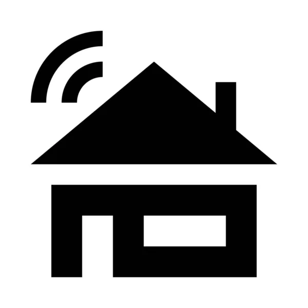 Domotica Afstandsbediening Sensor Pictogram — Stockvector