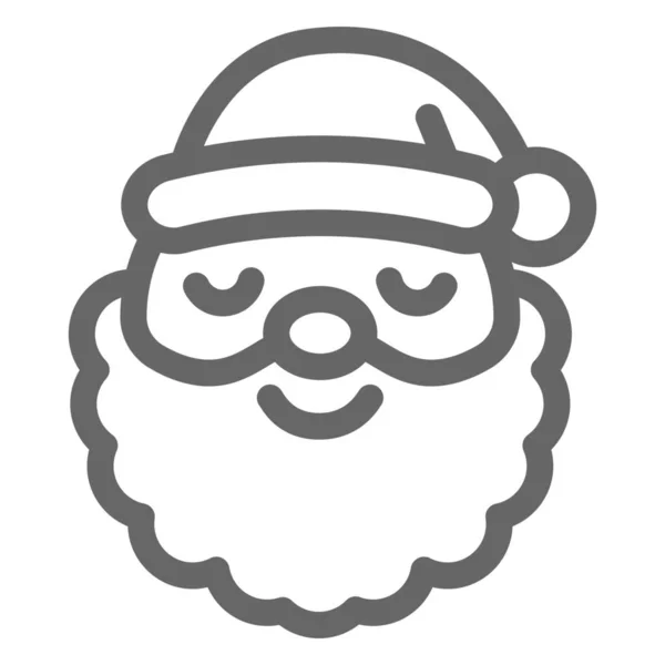 Christmas Claus Santa Icon — Stock Vector