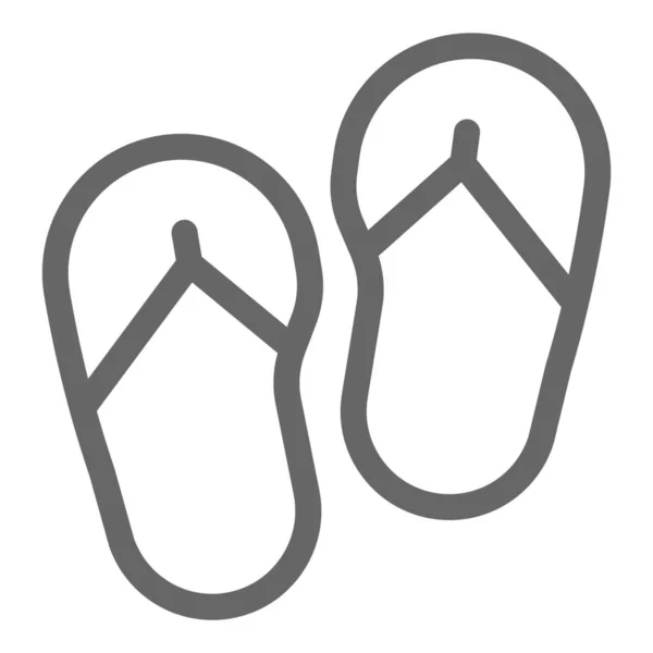Chaussures Sandales Chaussures Icône — Image vectorielle
