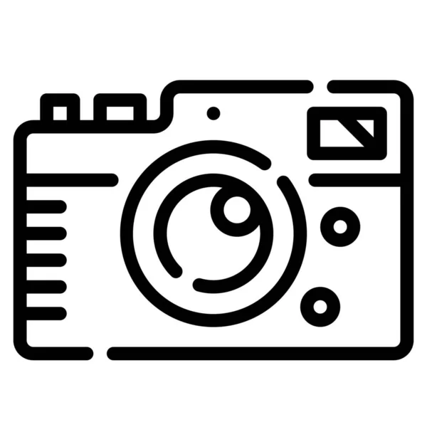 Ícone Interface Imagem Câmera — Vetor de Stock