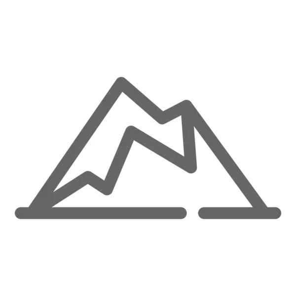 高山自然图标 — 图库矢量图片
