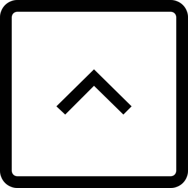 Pfeil Abfall Symbol Solid Stil — Stockvektor