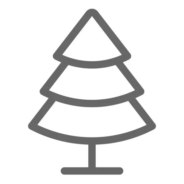 Χριστουγεννιάτικο Δέντρο Εικονίδιο — Διανυσματικό Αρχείο