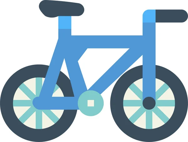 Bicicleta Bicicleta Bicicleta Icono — Vector de stock