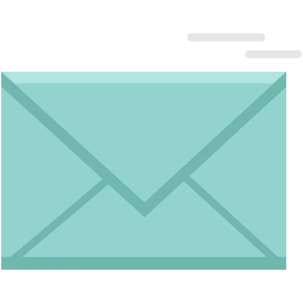 收件箱邮件图标 平面样式 — 图库矢量图片