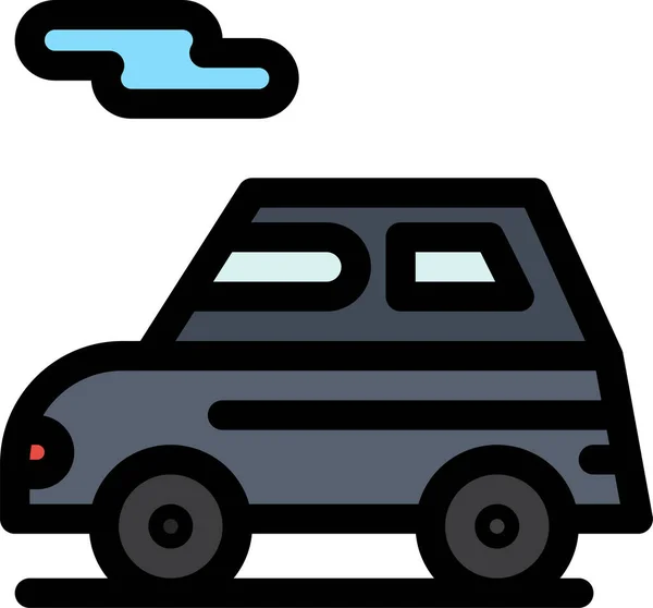 Auto Auto Vervoer Pictogram — Stockvector