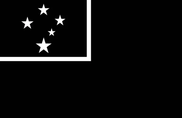 Země Vlajka Samoa Ikona Pevném Stylu — Stockový vektor