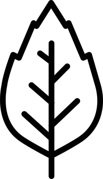 Осенняя Икона Берёзового Вяза — стоковый вектор
