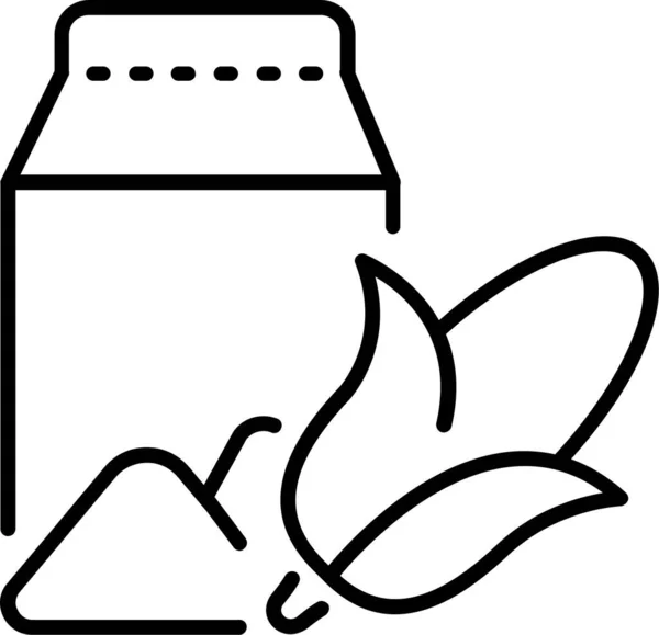 Additifs Maïs Aliment Icône — Image vectorielle
