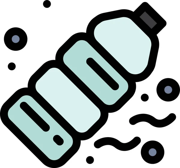 Ikon Plastik Gas Botol - Stok Vektor