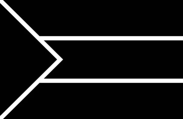 Aziatische Land Vlag Pictogram Solide Stijl — Stockvector