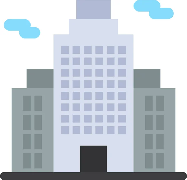 Building City Office Icon — Stock Vector