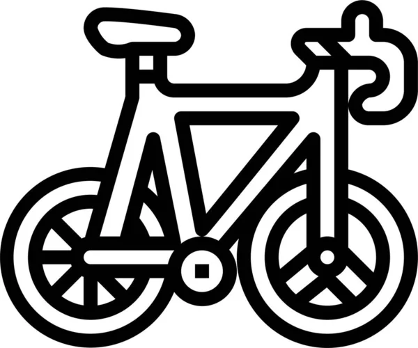 Fahrrad Fahrrad Ikone — Stockvektor