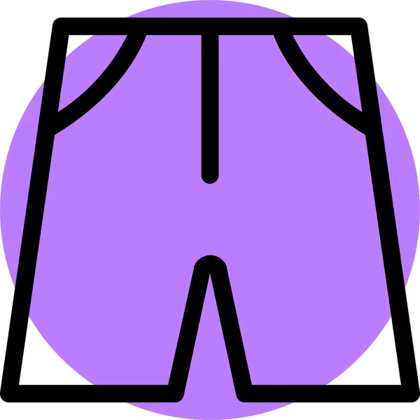 Kleding Kleding Kleding Pictogram Gevulde Outline Stijl — Stockvector