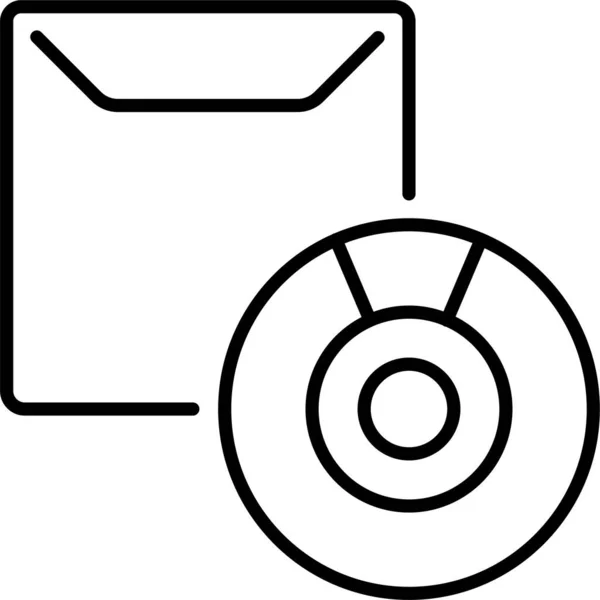 Audio Icône Compacte — Image vectorielle