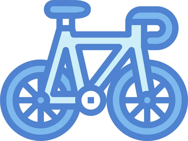 Bicicleta Bicicleta Bicicleta Icono — Vector de stock