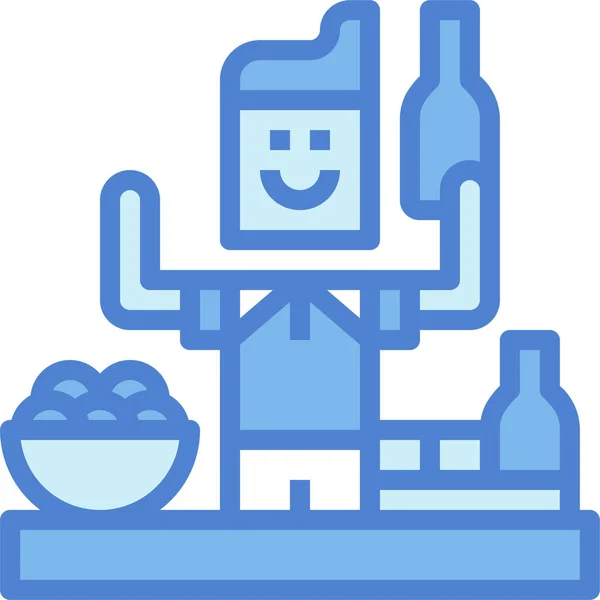 Bottle Drink Drinking Icon — Stock Vector