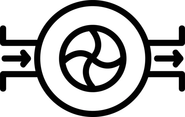 Ausrüstung Schnelles Manuelles Symbol — Stockvektor