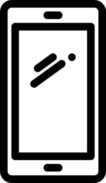 Ikona Telefonu Komórkowego Android Kategorii Sprzęt Komputerowy — Wektor stockowy