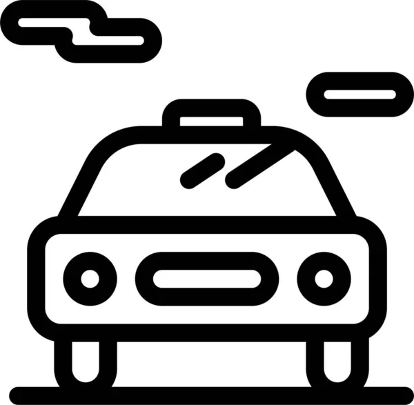 Car Electric Transport Icon — Stock Vector