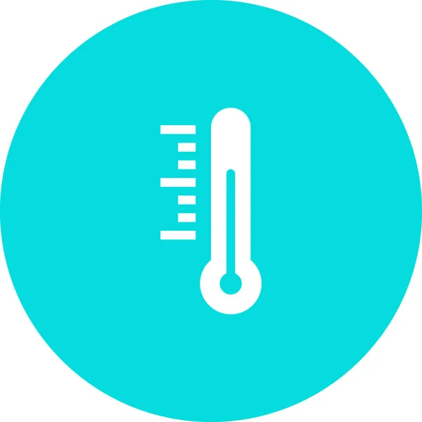 Celsius Fahrenheit Icona Previsione Stile Badge — Vettoriale Stock