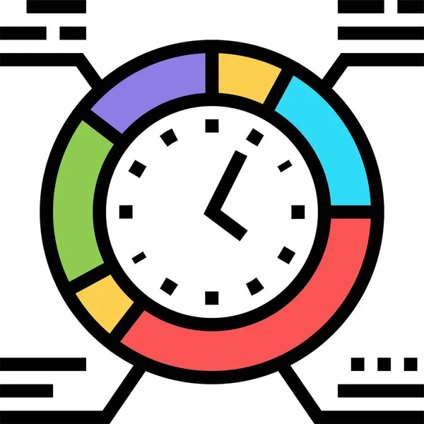 Schedule Icon — Stock Vector