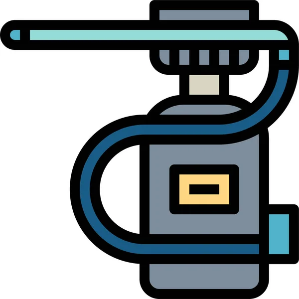 Desinfectante Spray Protector Icono — Vector de stock