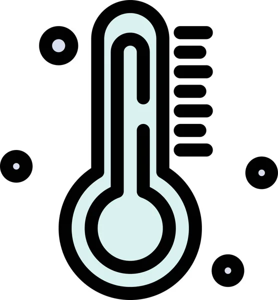 Icono Temperatura Lluvia Caliente — Archivo Imágenes Vectoriales