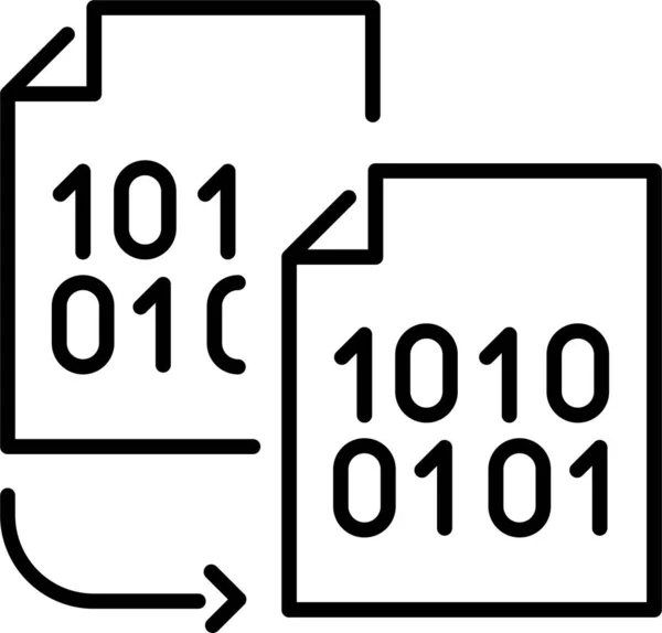 Kopieren Dateisymbol Ändern — Stockvektor