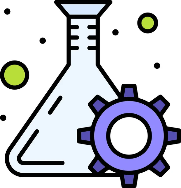 Flask Data Science Icon — Stock Vector