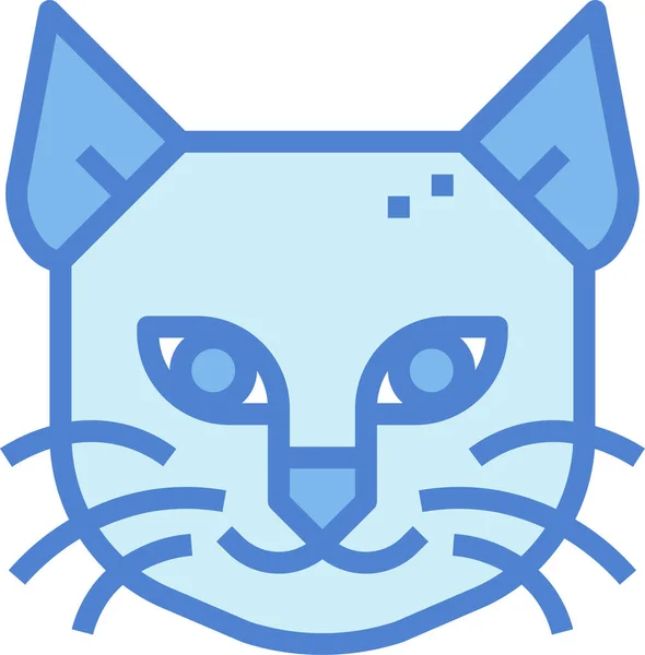 Animal Cat Kitty Icon — Stock Vector