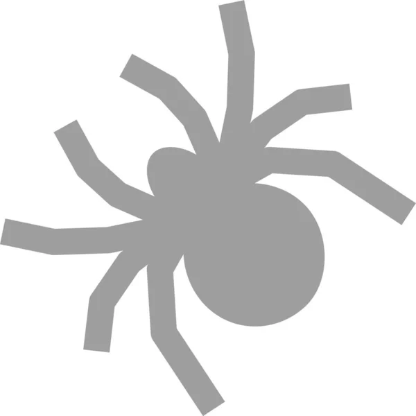 Animal Arachnide Huit Jambes Icône — Image vectorielle