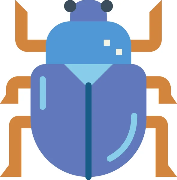 Animal Beetle Bug Symbol — Stockvektor